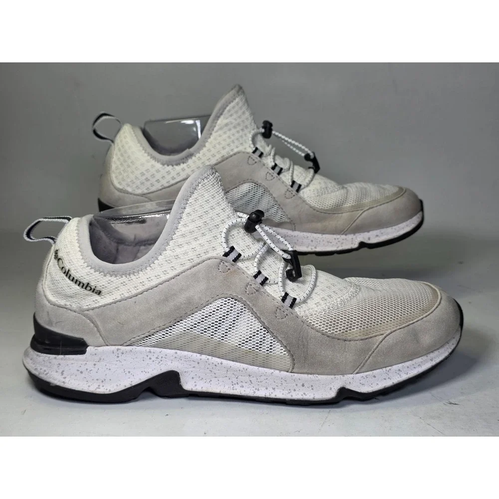 Columbia Vanata Basin Men's Sneakers Size 9 Beige Athletic Slip On Hiking Shoes